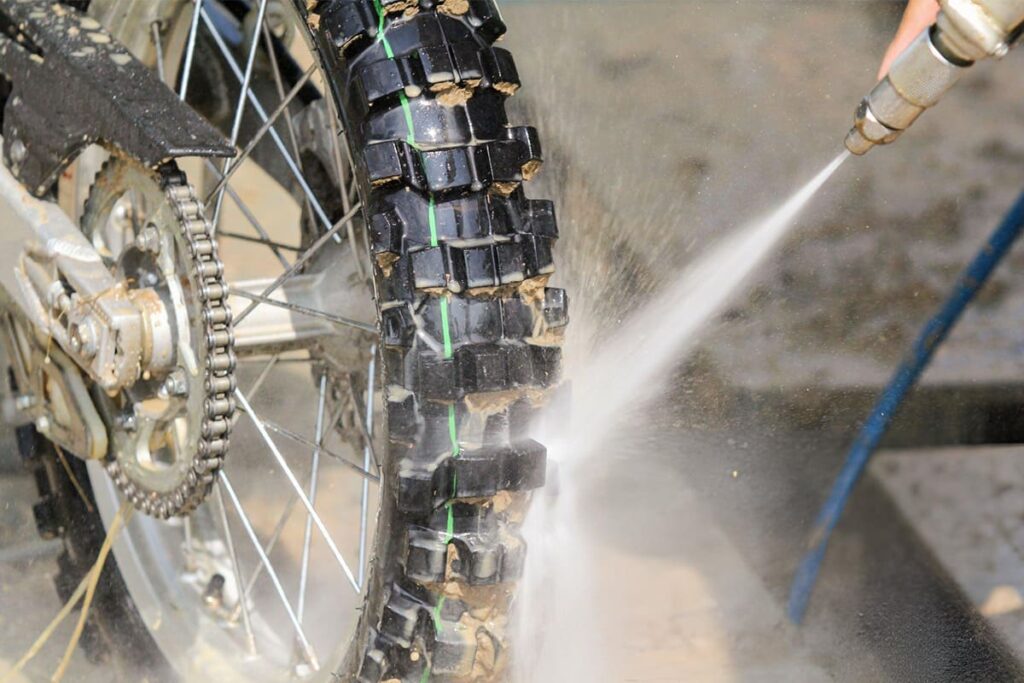 maintain dirt bike tire in good condition