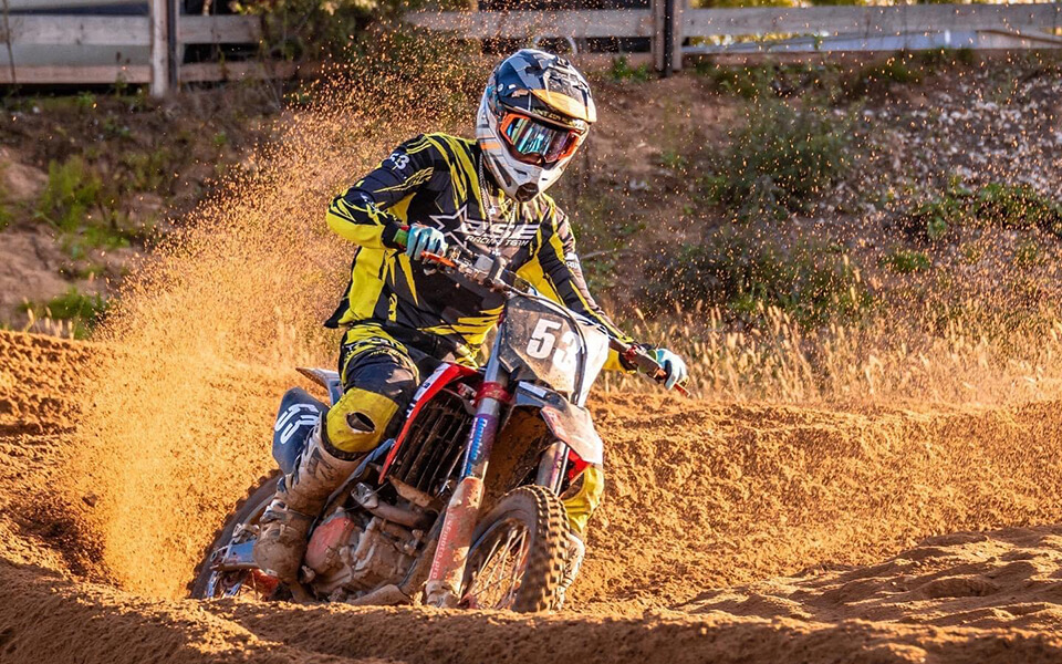 Mercado para motos de enduro